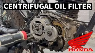 Centrifugal Oil Filter Maintenance - Honda CG125