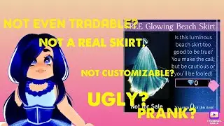 Why **NO ONE** Cares about the GLOWING BEACH SKIRT| Royal High Roblox