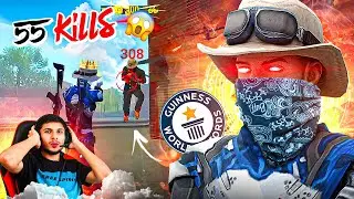 NOTAXID YT Broke World Record 😱1 vs 6 55 kills? 🥵- ! 1 vs 6 Unbelievable Clutches😱