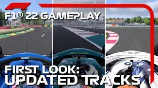 First Look: Updated Tracks (Melbourne, Abu Dhabi, Barcelona) | F1 22