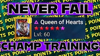 THIS IS THE BEST WAY TO COMPLETE CHAMP TRAINING EVENTS!