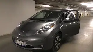 Самый подробный видео-обзор электромобиля Nissan Leaf от владельца. Только полезное! ( часть 1/5 )