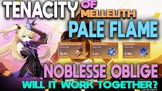 Pale flame Fischl Tenacity of Millelith Noblesse oblige Genshin impact