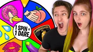 Spin The DARE Wheel Challenge w/ Girlfriend!