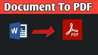 how to convert word to pdf | document to pdf converter in mobile | Beginner Youtubers