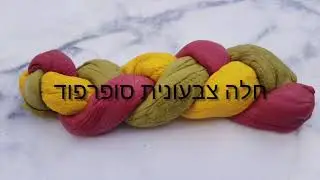 מבשלים בריא עם גלית שלגי- חלה צבעונית סופרפוד המתכון הכי מוצלח שיהיה לכם באחריות!