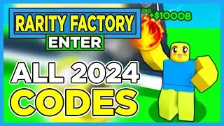 NEW CODES FOR RARITY FACTORY TYCOON ON ROBLOX