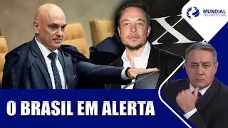 [29/08/24] Moraes DECLARA GUERRA a Elon Musk: X, STARLINK e BRASILEIROS estão sob AMEAÇA