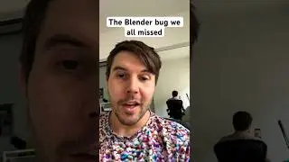 Blender has been tilted for 14 years 🫣 