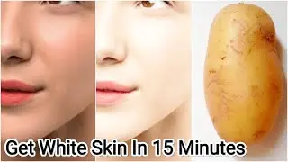 How to whiten the skin fast at home| white skin in 3 steps