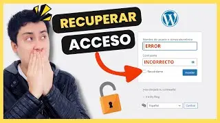 ✅ Como Recuperar el Acceso a mi WordPress Sin Tener Correo ni Contraseña 2024