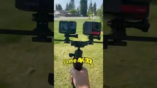 GO PRO HERO 9 Black VS INSTA360 One Rs 
