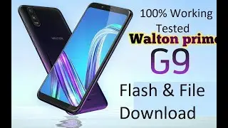 Walton Primo G9 Flash file, death boot repair, Frp Bypass, Hang logo, Restart, Lcd problem Fix