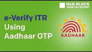 How to e-Verify ITR Using Aadhaar OTP