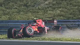 F1 2021 REALISTIC CRASHES 💥 #5