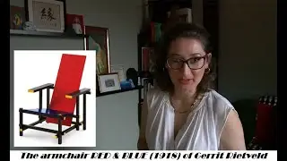DESIGN OBJECTS - The armchair Red & Blue (1918) by Gerrit Rietveld