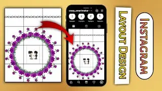 Layout -Instagram Growth | Instagram Profile Feed Designing 😱😱