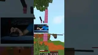 JUGUÉ BEDWARS con UN MOUSE DE OFICINA💀 pt.2 #bedwars #bedwarsmoments #shortminecraft
