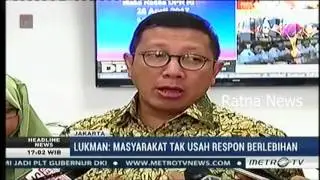 Inilah Tanggapan Lukman Hakim Menteri agama Terkait Putusan Hakim Vonis ahok 2 tahun