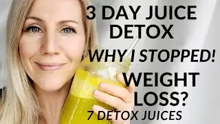 3 DAY JUICE CLEANSE / 7 DETOX JUICE RECIPES / GUT HEALTH