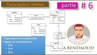 Comprendre la Conception Base de Données par Merise (DF, les Formes normales 1FN,2FN,3FN) patrie #6