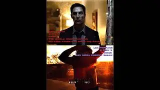 Rust Cohle Vs Leatherface (yesterday was my birthday)