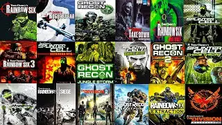 The Evolution of TOM CLANCY’S Games (1998-2025)