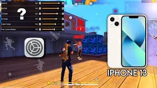 iPhone 13 free fire sensitivity setting ⚙️ | iPhone 13 free fire headshot setting ⚙️