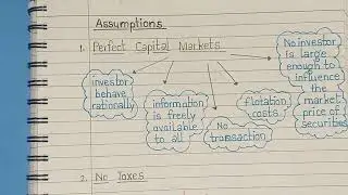 MM MODEL ( DIVIDEND POLICY) (PART-1)