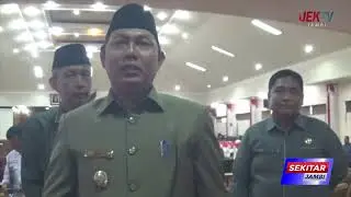PENYAMPAIAN TANGGAPAN BUPATI DAN PENETAPAN PANSUS RANPERDA RTRW TAHUN 2023 2043