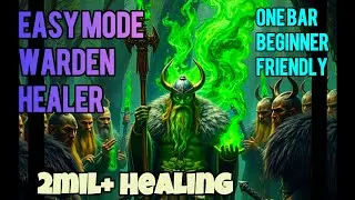 ESO Win Battlegrounds Easy! Elder Shaman One Bar Warden Healer PVP 50k Health