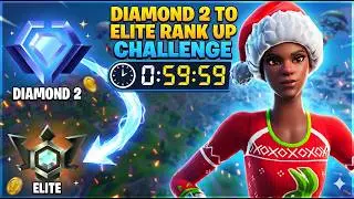 Can I Hit Elite in 1 Hour? | Fortnite Battle Royale