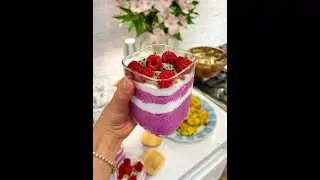 High Protein Breakfast Meal Prep: Dragonfruit Chia Seed Pudding & Breakfast Biscuits