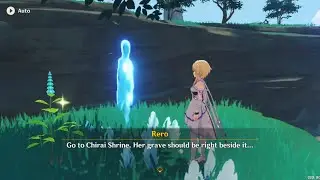 Find Rero's Wife's Grave Beside Chirai Shrine | Genshin Impact