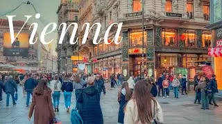Vienna Walking Tour 4K in Historic City Center | Autumn in Vienna (November 2025)