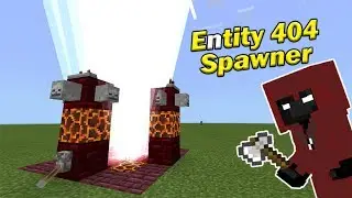 ENTITY 404 SPAWNER TUTORIAL | MInecraft PE