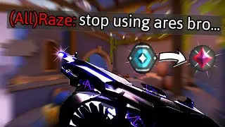 BUFFED Ares Only to Immortal | Placements (Valorant)