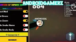 Snake io real mod menu| Snake io mod menu download link in description #youtubeshorts