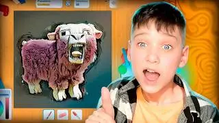 Дорисуй Картинки В Roblox с Другом