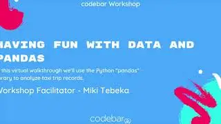 Having Fun with Data and Pandas