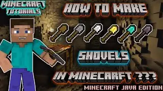 How to make a Shovel in Minecraft?