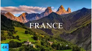 FLYING OVER FRANCE (4K UHD) Drone Film