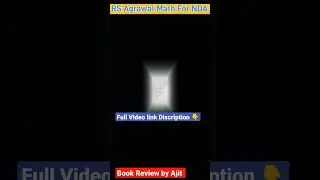 RS Agarwal NDA Math Full Review 