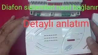 Diafon sistemi nasıl bağlanır