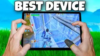 The BEST Device For Fortnite Mobile Chapter 4 - Samsung Galaxy Tab S8 Ultra Gameplay