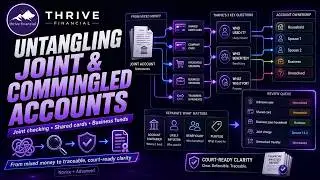 Untangling Joint & Commingled Accounts in Divorce | Trace Spending, Transfers & Hidden Money