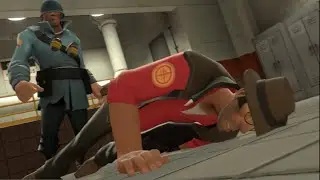 Solider punches sniper animation test (sfm)