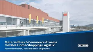 Materialfluss E-Commerce Prozess | WITRON