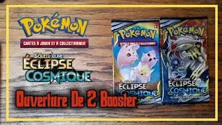 Ouverture De 2 Booster Pokémon Éclipse Cosmique - J3J
