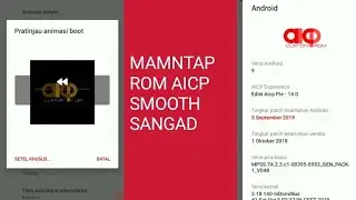 AICP OFFICIAL | PIE | v14.0 | REDMI 4X SANTONI